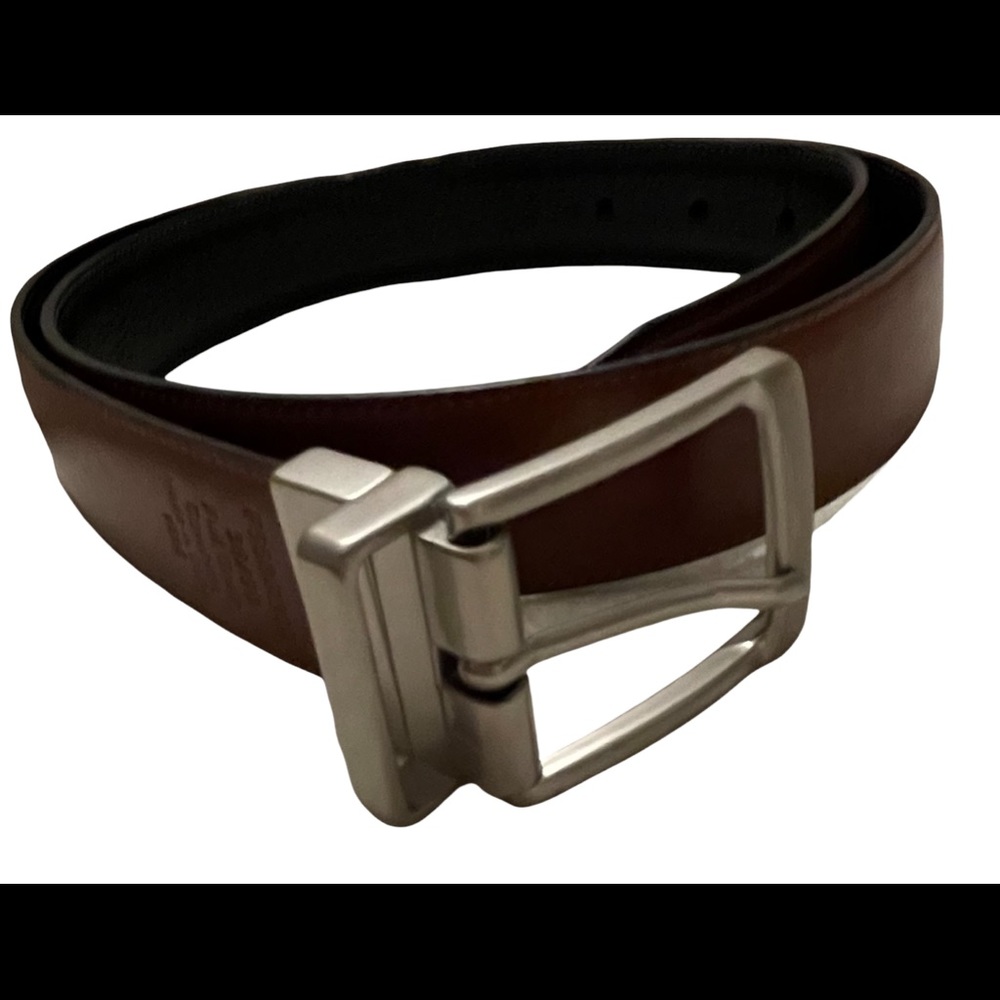 Men’s Genuine Full-Grain Cow Hide Reversible Belt Size 36